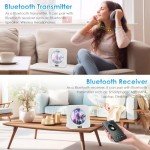 Gueray Bluetooth CD Player with Speakers and Remote