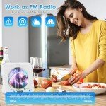 Gueray Bluetooth CD Player with Speakers and Remote
