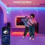 Keepsmile 40M Bluetooth Smart RGB LED Strip Lights