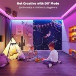 Keepsmile 40M Bluetooth Smart RGB LED Strip Lights