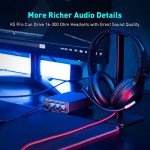 Fosi Audio K5 Pro Mini DAC Amp Converter