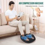 Snailax Heated Shiatsu Foot Massager with Vibration