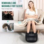 Snailax Heated Shiatsu Foot Massager with Vibration