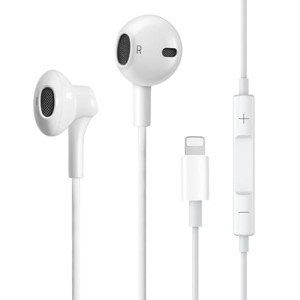 MFi Certified Wired iPhone Earphones with Mic
