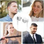 MFi Certified Wired iPhone Earphones with Mic
