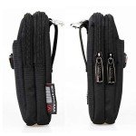 VIIGER Nylon Dual Mobile Phone Holster Pouch