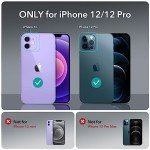 ESR Tempered Glass Screen Protectors for iPhone 12/12 Pro