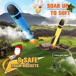 Outdoor Rocket Toy for Kids Ages 3-12