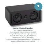 Platin Monaco 5.1.2 Wireless Home Theater System