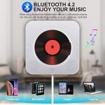 Adirigo Bluetooth Desktop CD Player with Remote
