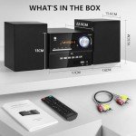 Multi-Function Bluetooth Stereo System with DVD Player