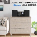 Multi-Function Bluetooth Stereo System with DVD Player
