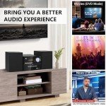 Multi-Function Bluetooth Stereo System with DVD Player