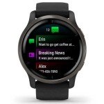 Garmin Venu 2 AMOLED GPS Smartwatch - Black