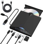 7-in-1 USB Type-C Blu-ray/DVD Drive