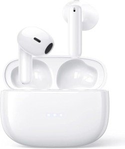 SAMSHOP Wireless Bluetooth 5.3 Earbuds with Deep Bass