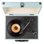 Audizio RP114BL Retro Portable Vinyl Record Player