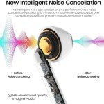 SAMSHOP Wireless Bluetooth 5.3 Earbuds with Deep Bass