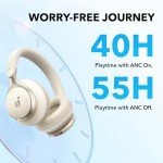 Anker Space One Noise Cancelling Bluetooth Headphones