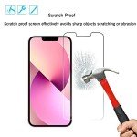 Ailun 3-Pack Tempered Glass Screen Protectors for iPhone