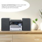 Roxel Micro All-in-One CD Player with Bluetooth