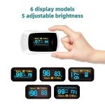 Oxygen Monitor Fingertip Pulse Oximeter for Adults