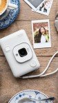 INSTAX Mini LiPlay Hybrid Instant Camera - Misty White