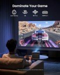 4K Portable Projector with Bluetooth and WiFi