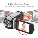 1080P 16MP Camcorder with 2.4" Rotatable Screen