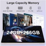 11-Inch Android Tablet with 24GB RAM and 256GB Storage