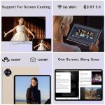 11-Inch Android Tablet with 24GB RAM and 256GB Storage