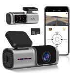2K WiFi Dash Cam with Night Vision & 32G Card
