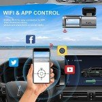 2K WiFi Dash Cam with Night Vision & 32G Card