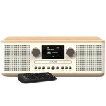 Pure Classic C-D6 Music System - White/Oak