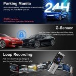 2K WiFi Dash Cam with Night Vision & 32G Card