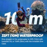 Insta360 X4 8K Waterproof 360 Action Camera Bundle