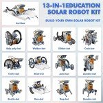 13-in-1 Solar Power Robot DIY Kit