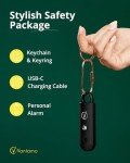 Vantamo Rechargeable Personal Alarm with Strobe Light