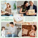 Bluetooth CD Player with Transparent Cover & Dual Speakers