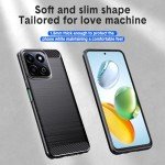 Honor 200 Smart 5G Shockproof TPU Case - Black