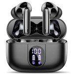 Bluetooth 5.3 Wireless Earbuds with Noise Cancellation
