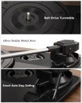 VOKSUN Bluetooth Vinyl Turntable with Built-in Speakers