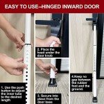 Adjustable Heavy-Duty Door Security Bar & Stopper