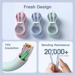 Nebite 3-Pack 6FT MFi Certified iPhone Charger