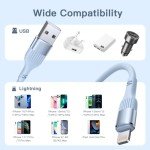 Nebite 3-Pack 6FT MFi Certified iPhone Charger