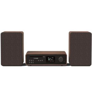 Classic HiFi Stereo Music System with Bluetooth & More
