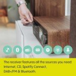 Classic HiFi Stereo Music System with Bluetooth & More