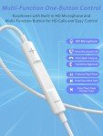 2-Pack Lightning Earbuds with Mic and Volume Control