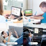 10-Inch Android 13 Tablet with Keyboard & Accessories