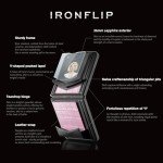 Vertu IRONFLIP 5G Foldable Smartphone in Rose Pink